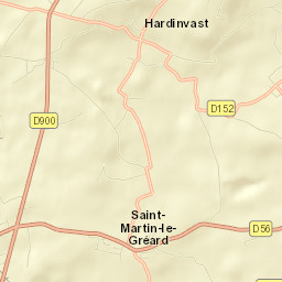 Tollevast Street Map