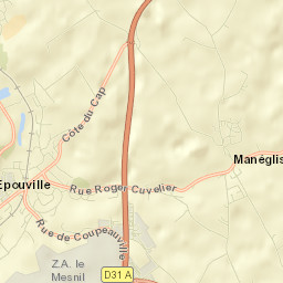 Épouville Street Map