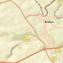 Bolbec Street Map