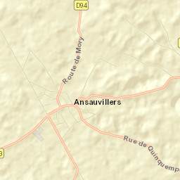 Ansauvillers Street Map