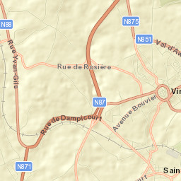 Virton Street Map