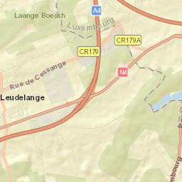Leudelange Street Map