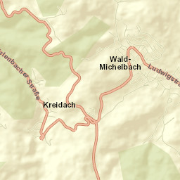 Wald-Michelbach Street Map