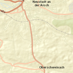 Neustadt an der Aisch Street Map