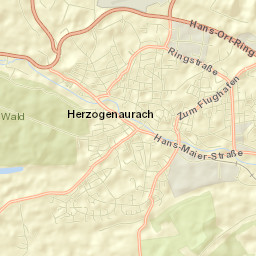 Herzogenaurach Street Map