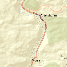 Vorra Street Map