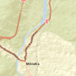 Milówka Street Map