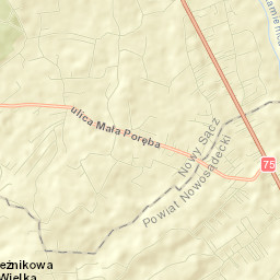 Nawojowa Street Map
