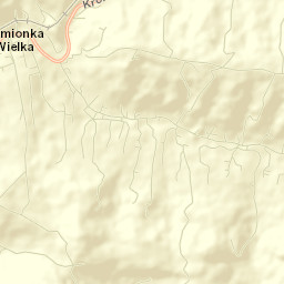 Kamionka Wielka Street Map