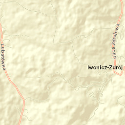 Iwonicz-Zdrój Street Map