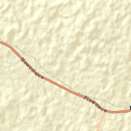 Nowosielce-Gniewosz Street Map