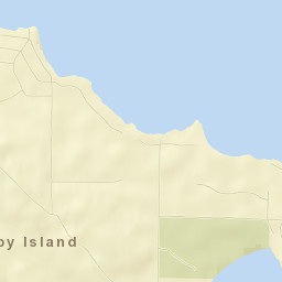 Hornby Island Street Map