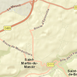 Saint-Laurent-de-Brévedent Street Map