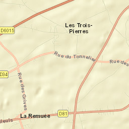 La Remuée Street Map