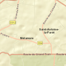 Saint-Eustache-la-Forêt Street Map