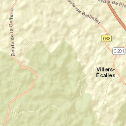 Villers-Écalles Street Map