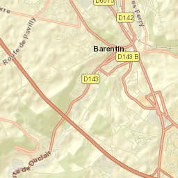 Barentin Street Map