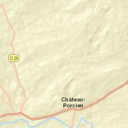 Château-Porcien Street Map