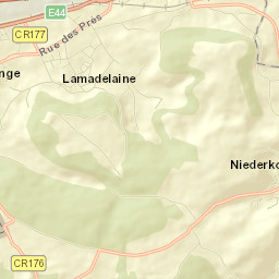 Lamadelaine Street Map
