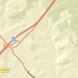 Pontpierre Street Map