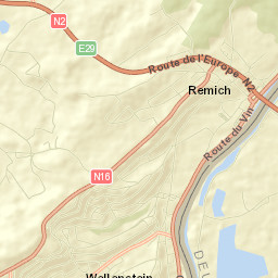 Remich Street Map