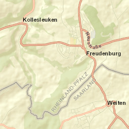 Weiten Street Map