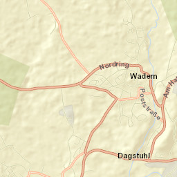 Wadern Street Map