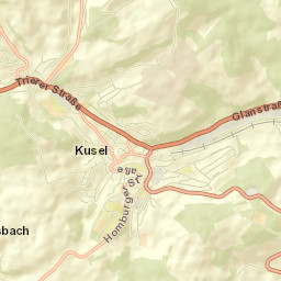 Kusel Street Map