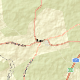 Buch am Ahorn Street Map