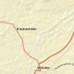Ipsheim Street Map
