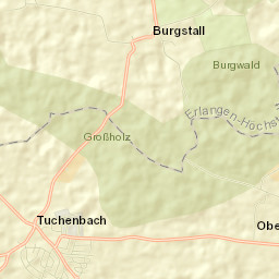 Tuchenbach Street Map