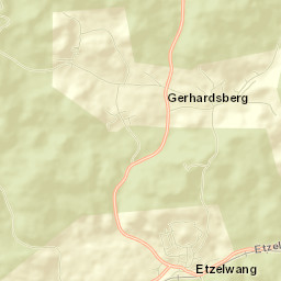 Etzelwang Street Map