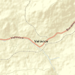 Veřovice Street Map