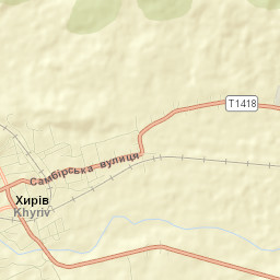 Khyriv Street Map