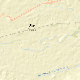 Voyutychi Street Map