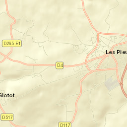 Les Pieux Street Map
