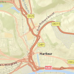 Harfleur Street Map