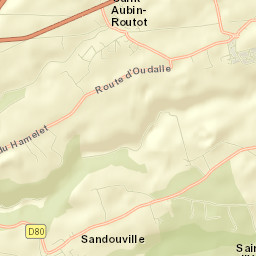 Saint-Aubin-Routot Street Map