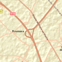 Roumare Street Map