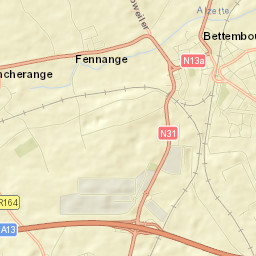 Bettembourg Street Map