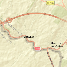 Mondorf-les-Bains Street Map
