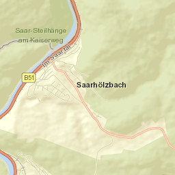 Saarhölzbach Street Map