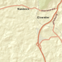 Namborn Street Map
