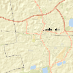 Lambsheim Street Map