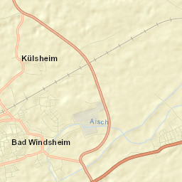 Bad Windsheim Street Map