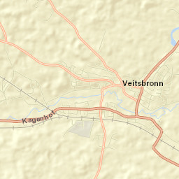 Veitsbronn Street Map