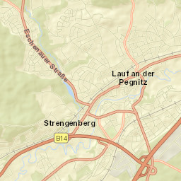 Lauf an der Pegnitz Street Map