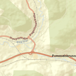 Pommelsbrunn Street Map