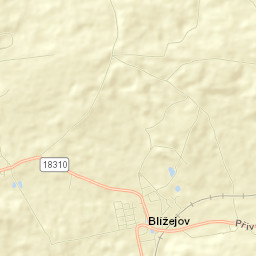 Blížejov Street Map