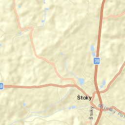 Štoky Street Map